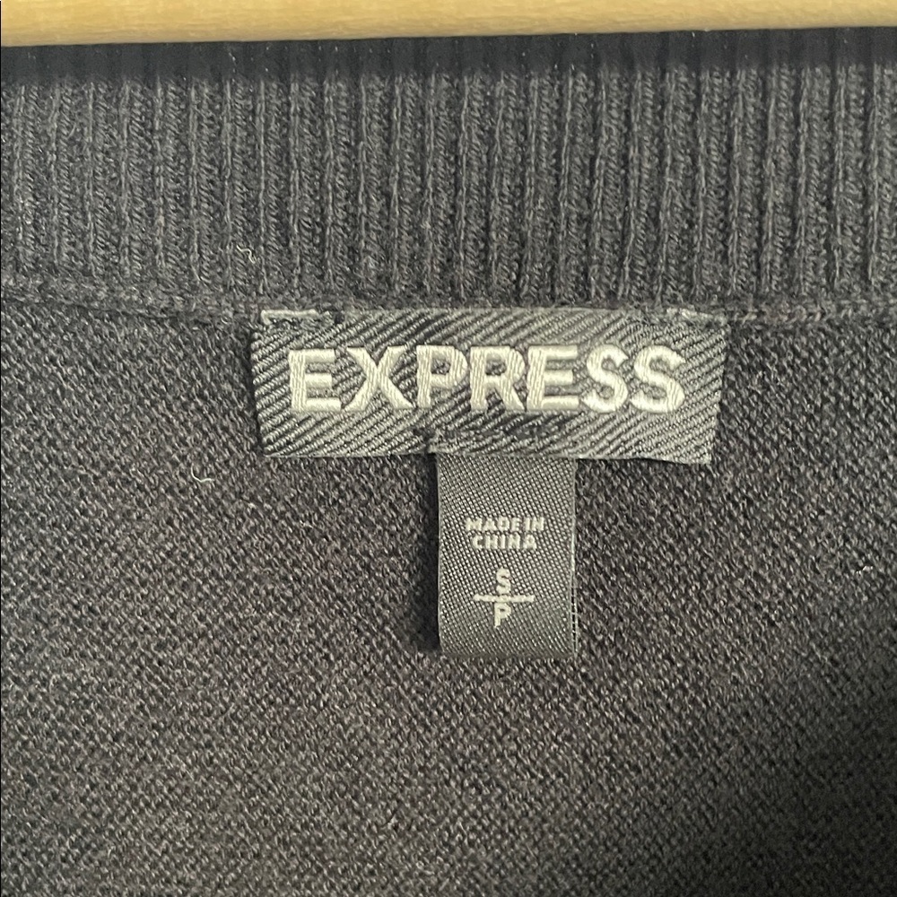 Black Sweater with Zippers size s - Picture 4 of 7